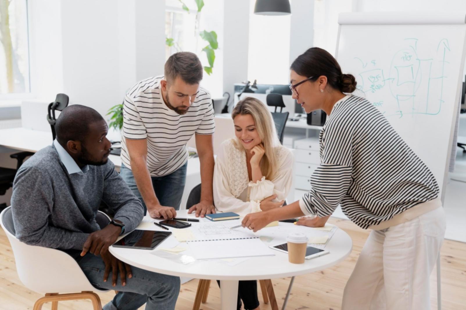 Dashboard showing expense analytics and approval workflows