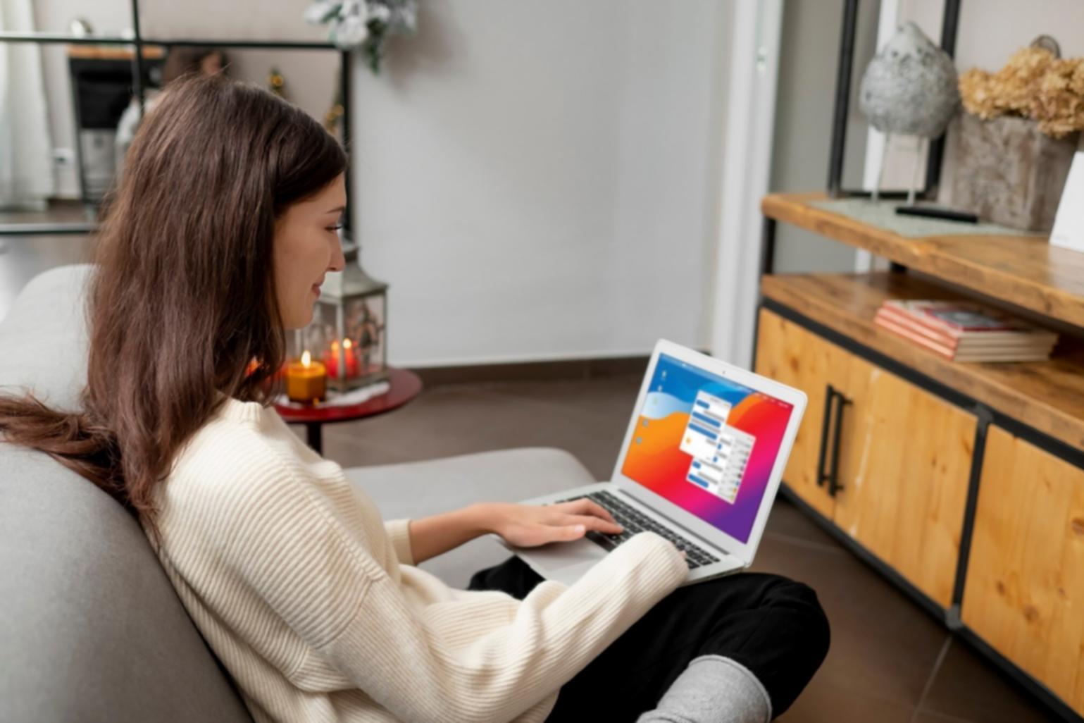 Automated expense tracking interface showing real-time processing